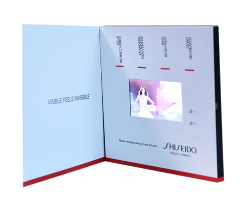 shiseido video brochure