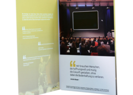 video brochure soft cover 4.3